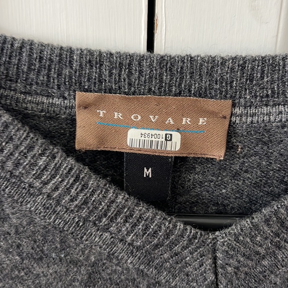Men’s Trovare Cashmere Sweater size M - Picture 2 of 4